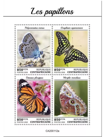 n° 6758/6761 - Timbre CENTRAFRIQUE Poste