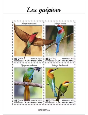 n° 6778/6781 - Timbre CENTRAFRIQUE Poste