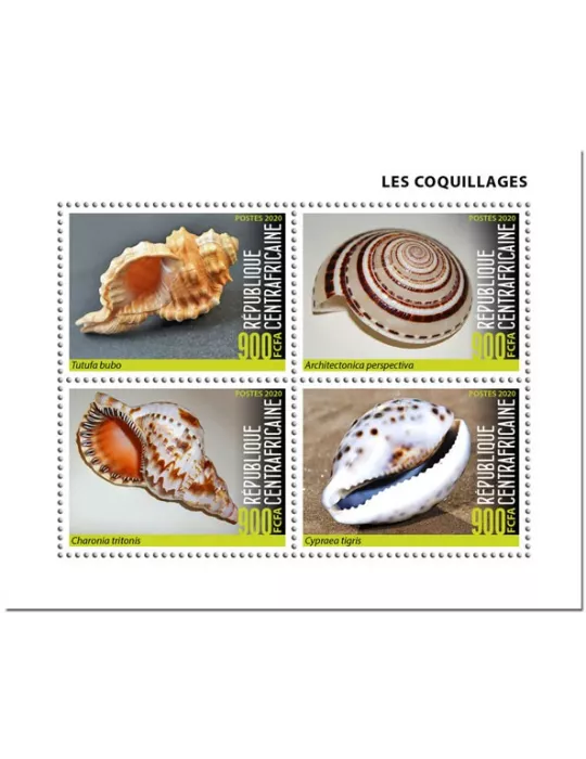 n° 6846/6849 - Timbre CENTRAFRIQUE Poste