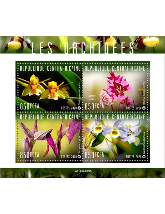 n° 6878/6881 - Timbre CENTRAFRIQUE Poste