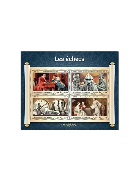 n° 2108/2111 - Timbre DJIBOUTI Poste