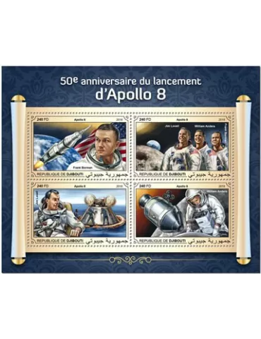 n° 2116/2119 - Timbre DJIBOUTI Poste