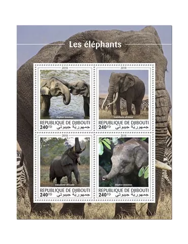 n° 2176/2179 - Timbre DJIBOUTI Poste