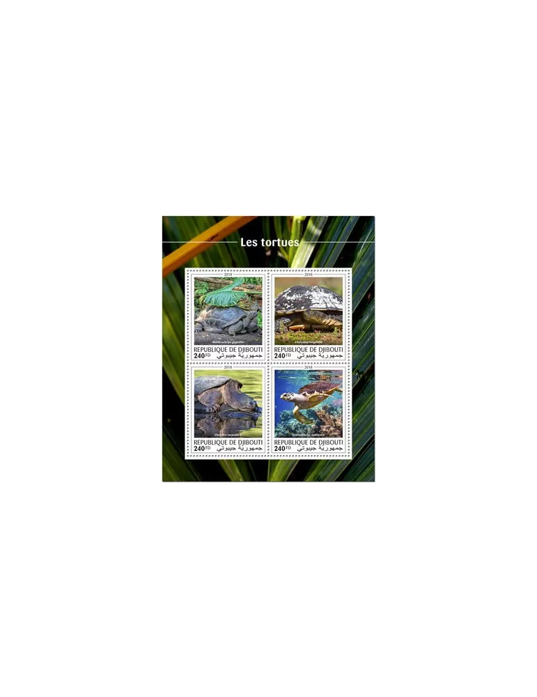 n° 2180/2183 - Timbre DJIBOUTI Poste