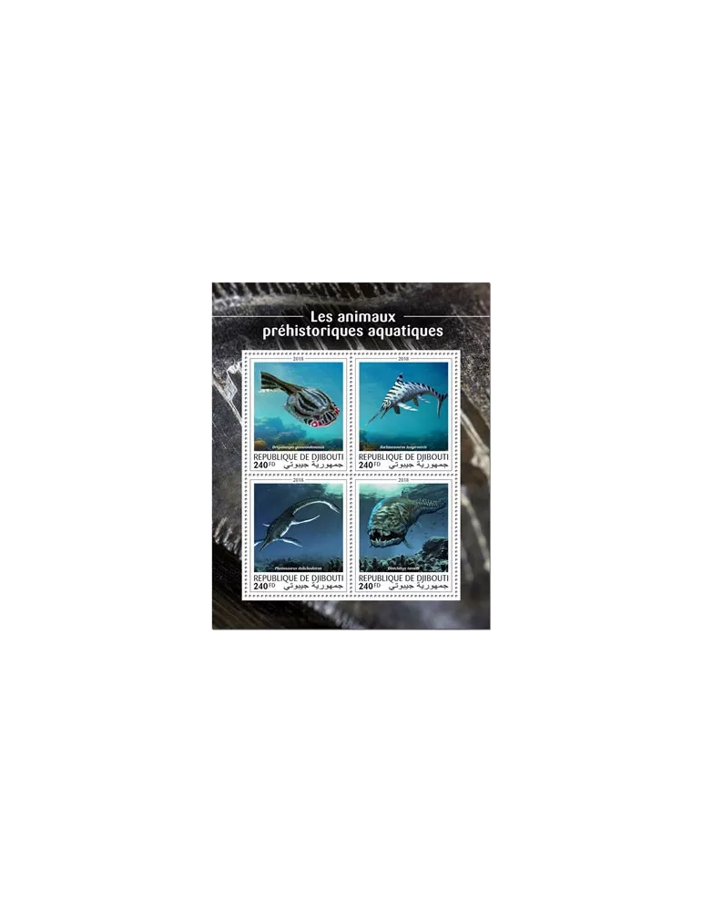 n° 2184/2187 - Timbre DJIBOUTI Poste