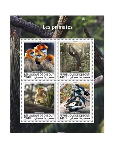 n° 2212/2215 - Timbre DJIBOUTI Poste