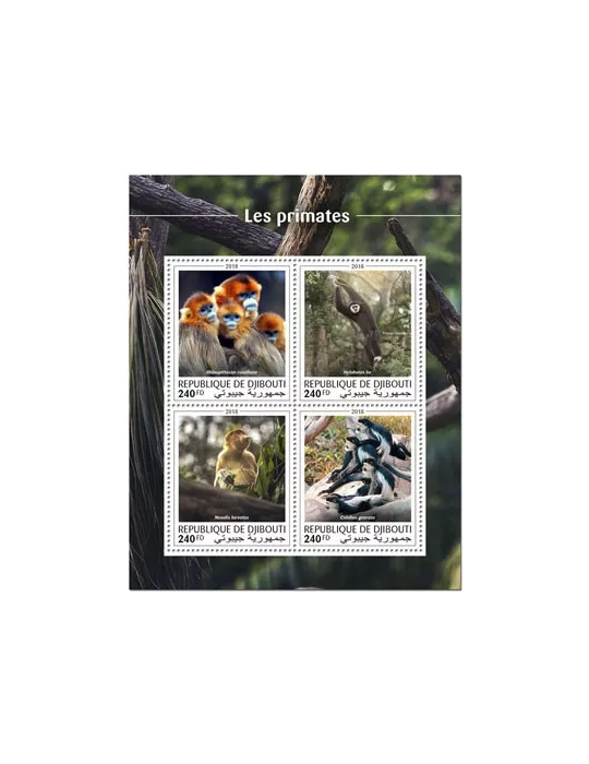 n° 2212/2215 - Timbre DJIBOUTI Poste