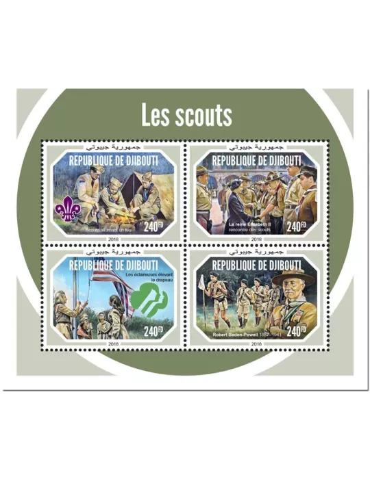 n° 2265/2268 - Timbre DJIBOUTI Poste