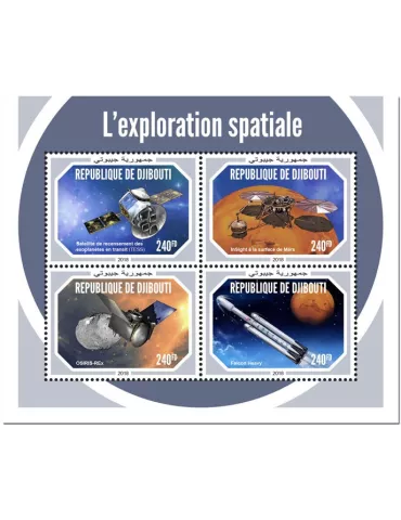 n° 2285/2288 - Timbre DJIBOUTI Poste