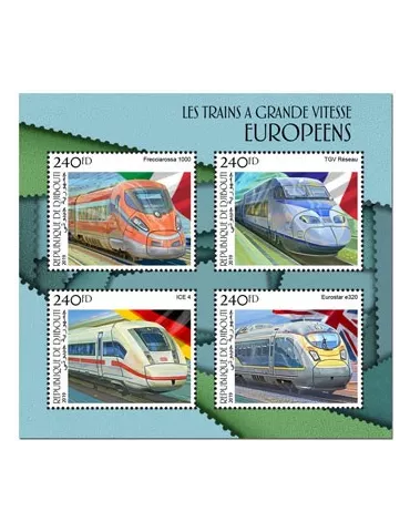 n° 2378/2381 - Timbre DJIBOUTI Poste