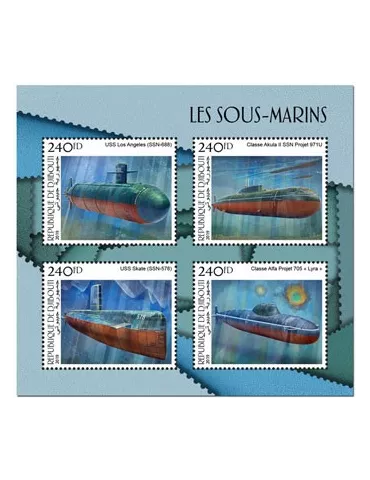 n° 2390/2393 - Timbre DJIBOUTI Poste