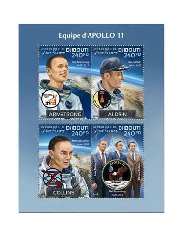 n° 2414/2417 - Timbre DJIBOUTI Poste