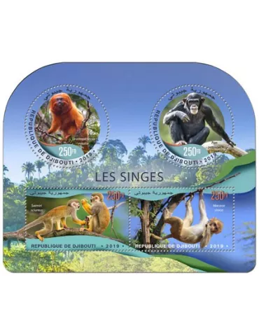 n° 2431/2434 - Timbre DJIBOUTI Poste