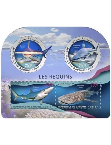 n° 2435/2438 - Timbre DJIBOUTI Poste