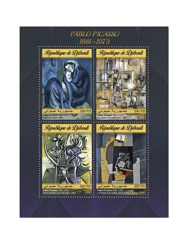 n° 2451/2454 - Timbre DJIBOUTI Poste