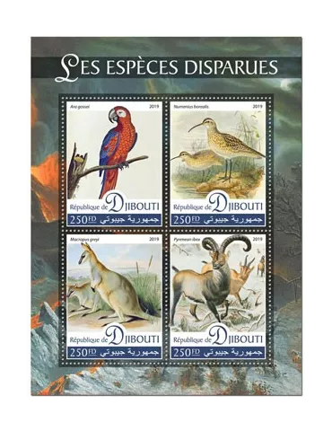 n° 2499/2502 - Timbre DJIBOUTI Poste