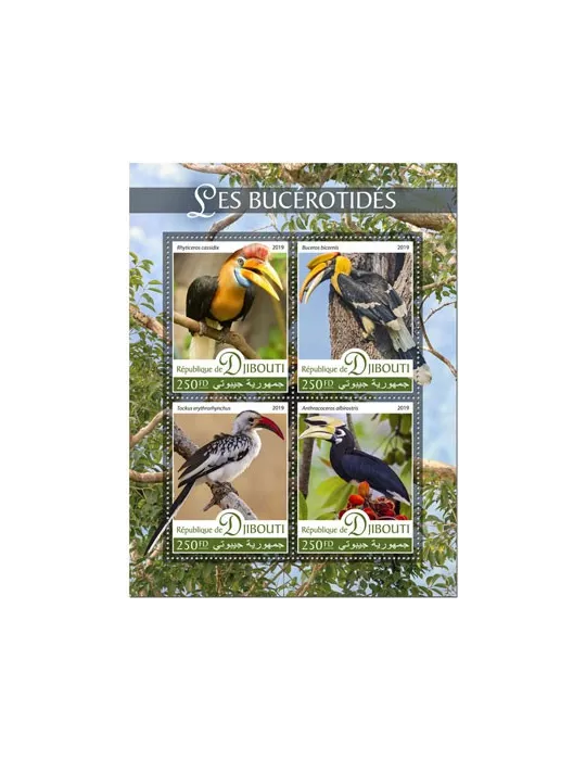 n° 2527/2530 - Timbre DJIBOUTI Poste