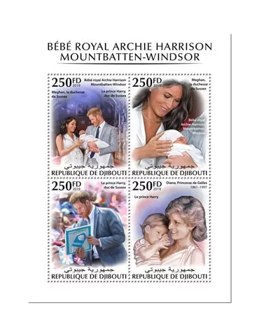 n° 2567/2570 - Timbre DJIBOUTI Poste