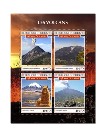 n° 2609/2612 - Timbre DJIBOUTI Poste