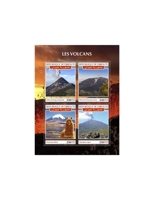 n° 2609/2612 - Timbre DJIBOUTI Poste