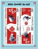 n° 2693/2696 - Timbre DJIBOUTI Poste