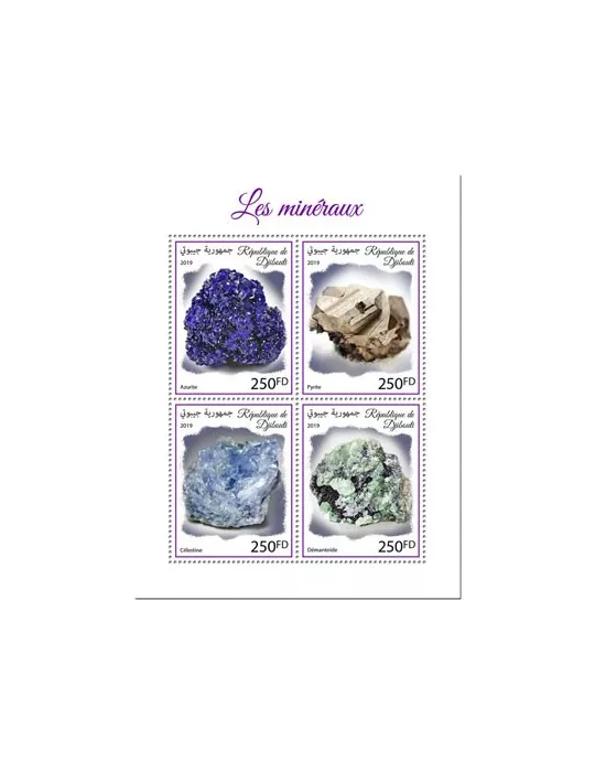 n° 2717/2720 - Timbre DJIBOUTI Poste