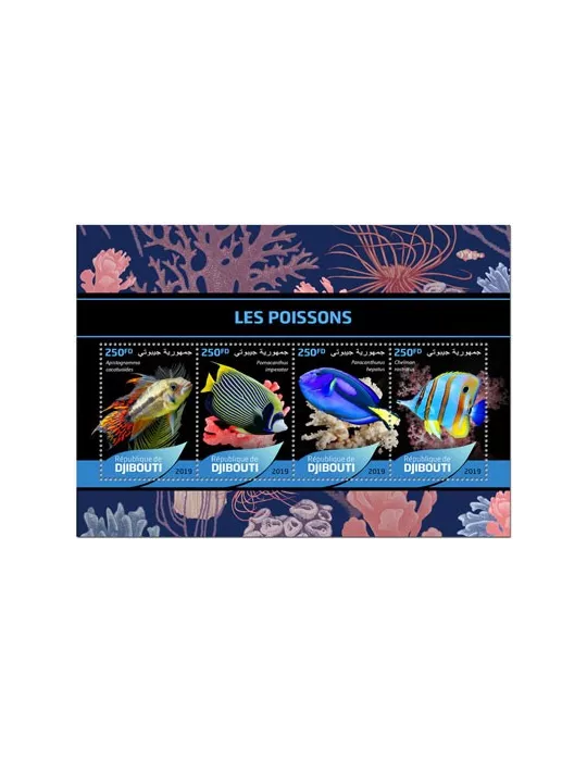 n° 2773/2776 - Timbre DJIBOUTI Poste