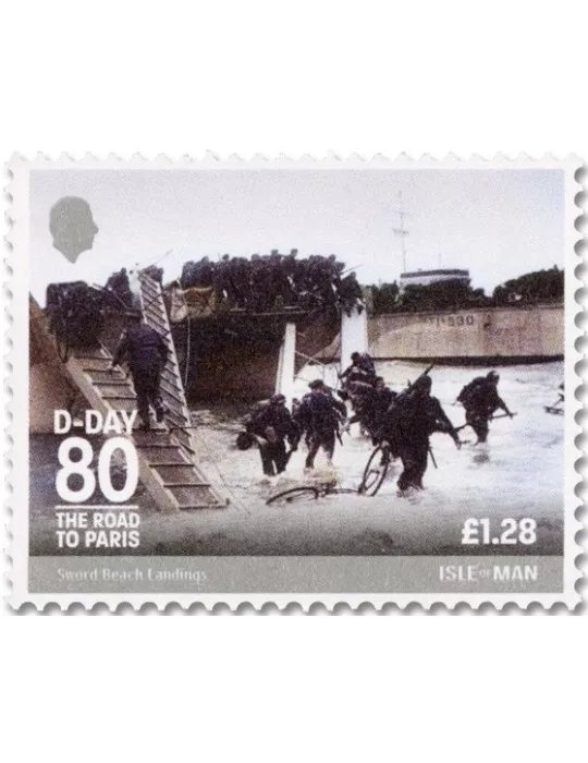 n° 3123/3127 et n° 3128/3132 - Timbre ILE DE MAN Poste