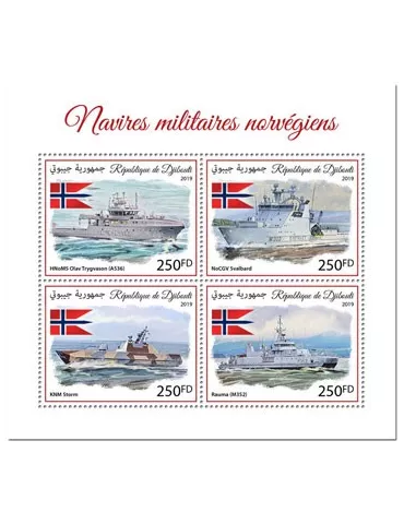 n° 2853/2856 - Timbre DJIBOUTI Poste