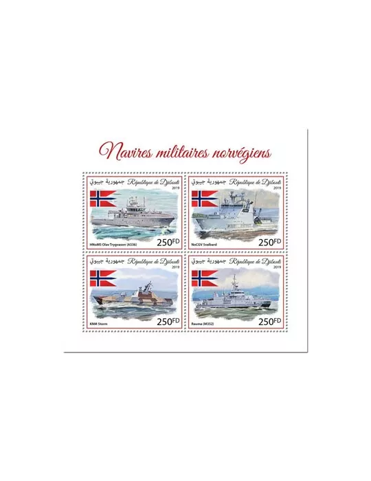 n° 2853/2856 - Timbre DJIBOUTI Poste