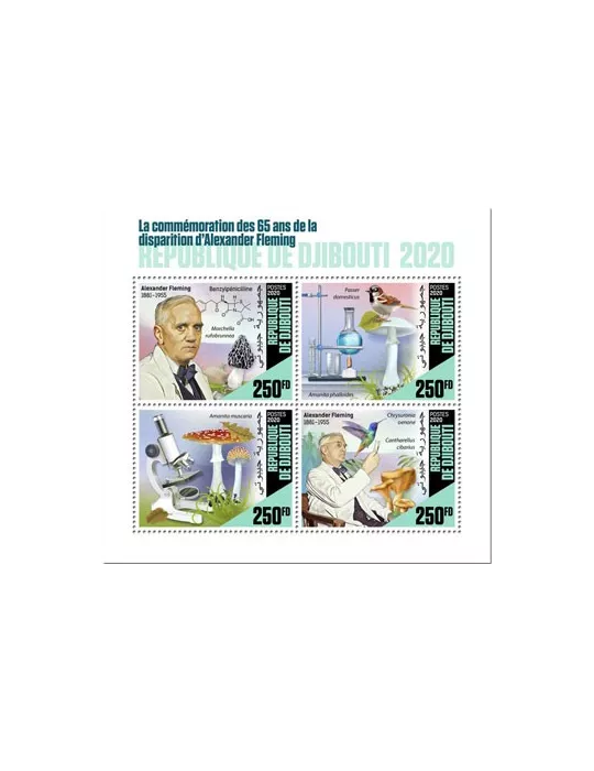 n° 2865/2868 - Timbre DJIBOUTI Poste