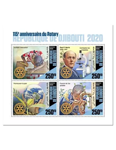 n° 2881/2884 - Timbre DJIBOUTI Poste