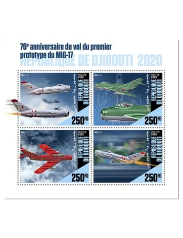n° 2901/2904 - Timbre DJIBOUTI Poste