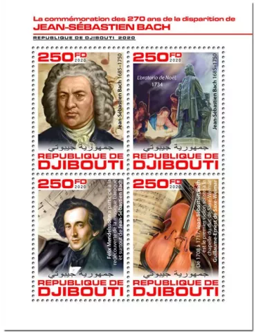 n° 2952/2955 - Timbre DJIBOUTI Poste