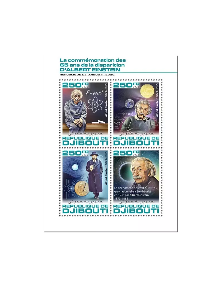 n° 2964/2967 - Timbre DJIBOUTI Poste