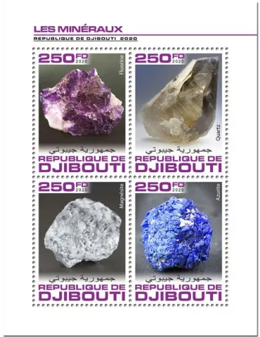 n° 2988/2991 - Timbre DJIBOUTI Poste