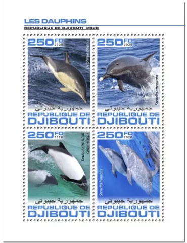 n° 2996/2999 - Timbre DJIBOUTI Poste