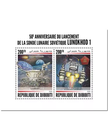 n° 3025/3026 - Timbre DJIBOUTI Poste