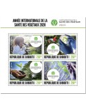 n° 3037/3040 - Timbre DJIBOUTI Poste
