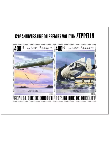 n° 3043/3044 - Timbre DJIBOUTI Poste