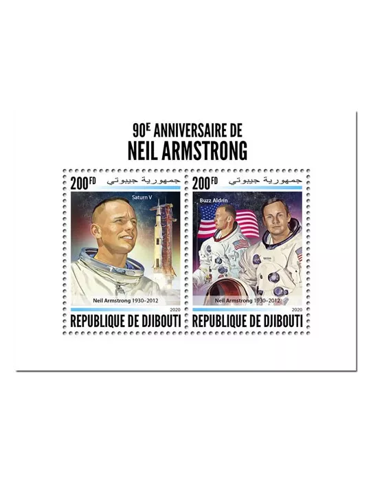 n° 3057/3058 - Timbre DJIBOUTI Poste