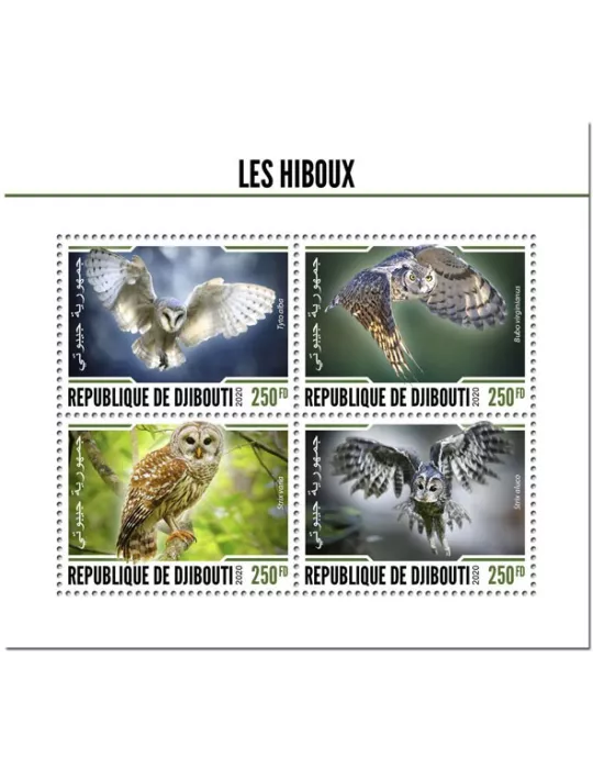 n° 3069/3072 - Timbre DJIBOUTI Poste