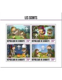 n° 3073/3076 - Timbre DJIBOUTI Poste