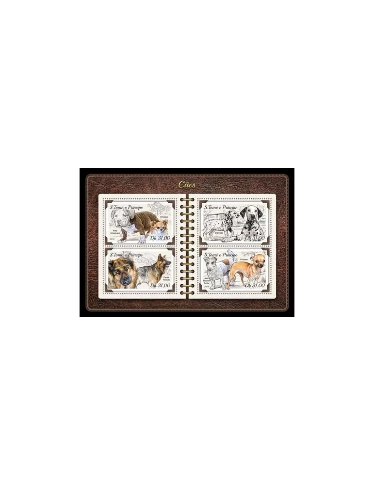 n° 6077/6080 - Timbre SAINT-THOMAS ET PRINCE Poste