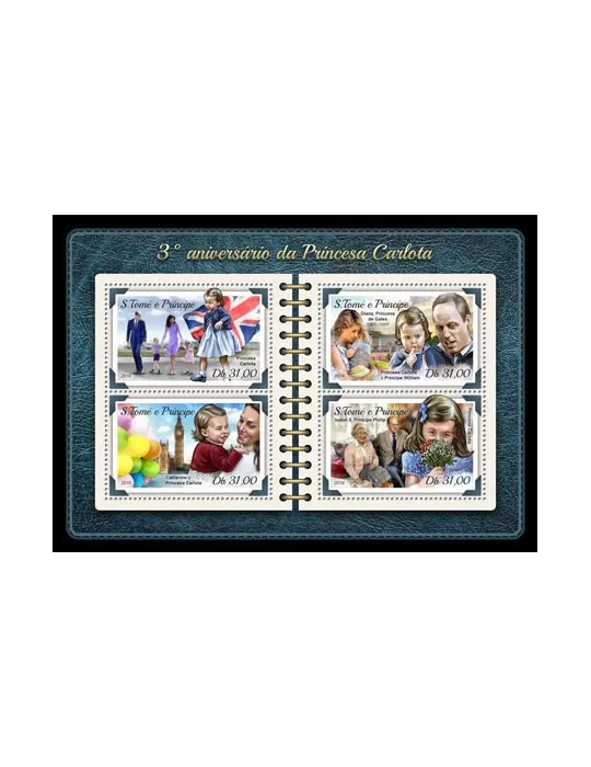 n° 6109/6112 - Timbre SAINT-THOMAS ET PRINCE Poste