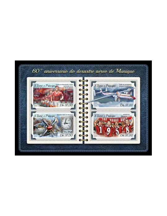 n° 6117/6120 - Timbre SAINT-THOMAS ET PRINCE Poste