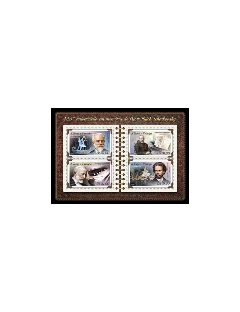 n° 6137/6140 - Timbre SAINT-THOMAS ET PRINCE Poste