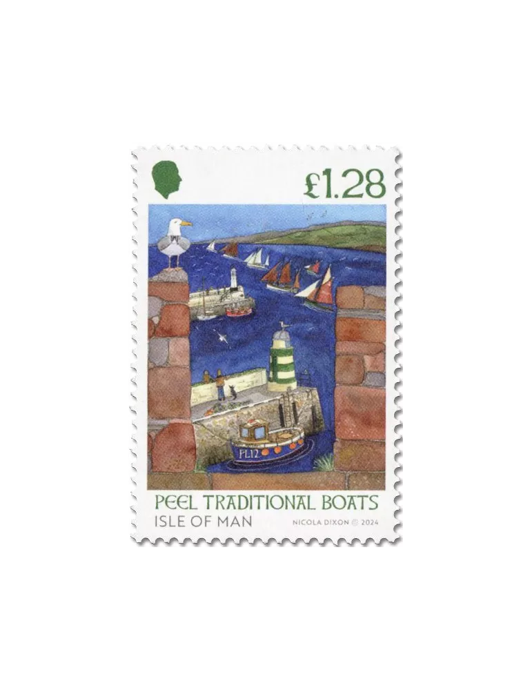 n° 3133/3138 - Timbre ILE DE MAN Poste