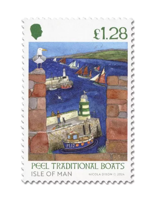 n° 3133/3138 - Timbre ILE DE MAN Poste