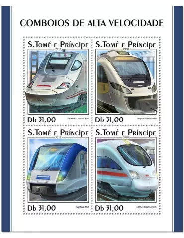 n° 6177/6180 - Timbre SAINT-THOMAS ET PRINCE Poste